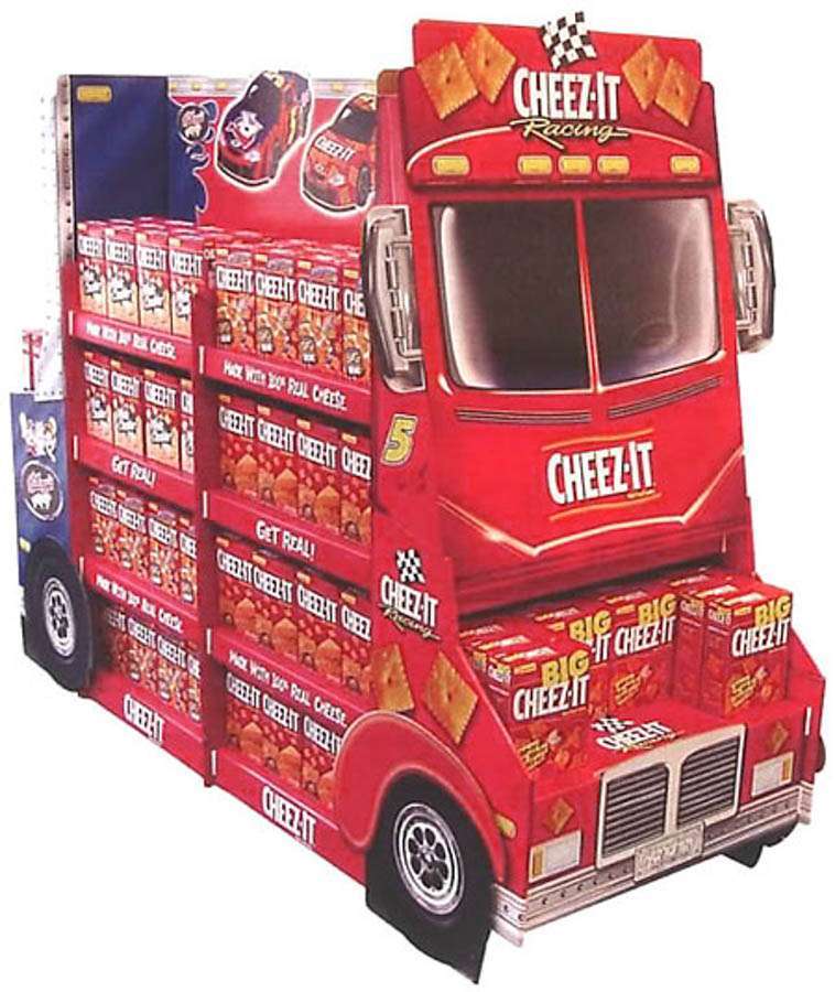 Cheez-It Racing Truck Display CPG