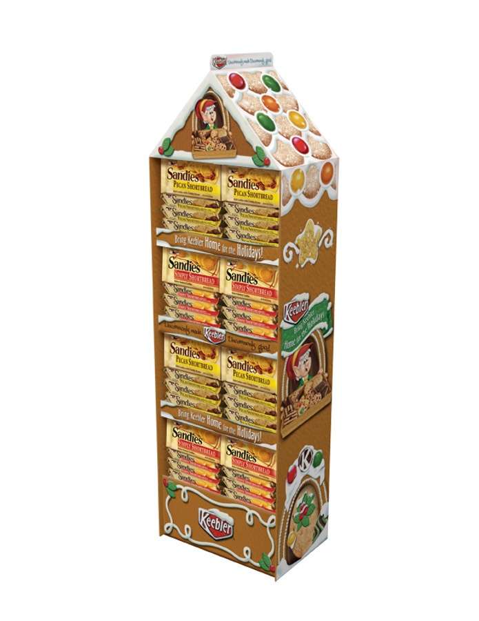 Keebler Point of Purchase Gingerbread Hutch Display