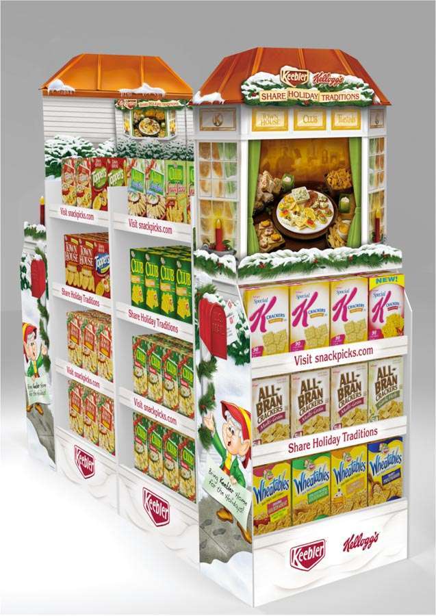 Keebler Holiday Traditions Point of Purchase Display