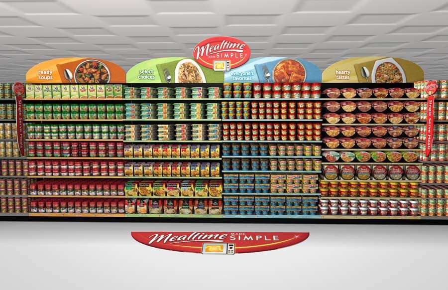 Mealtime Made Simple Aisle Design CPG Marketing