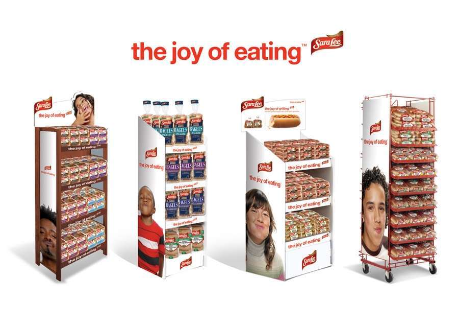 Sara Lee Joy of Eating Display Design
