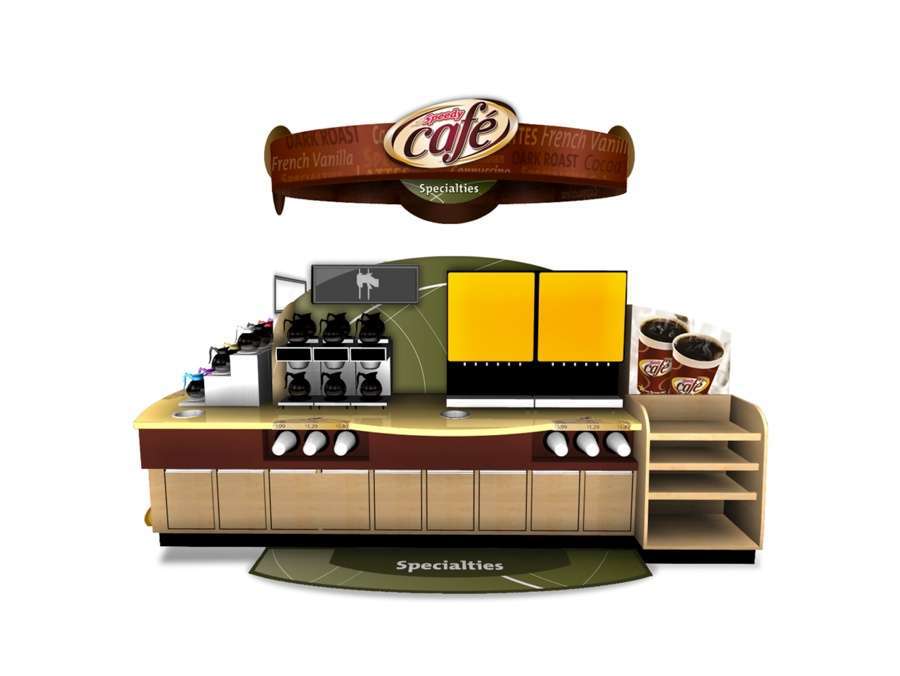 Speedy Cafe Convenience Store Design
