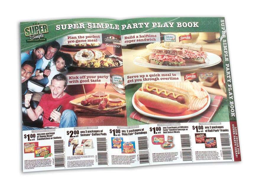 Super Simple Party Free Standing Marketing Insert