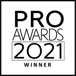Hangar 12 award for Pro Awards 2021 Winner