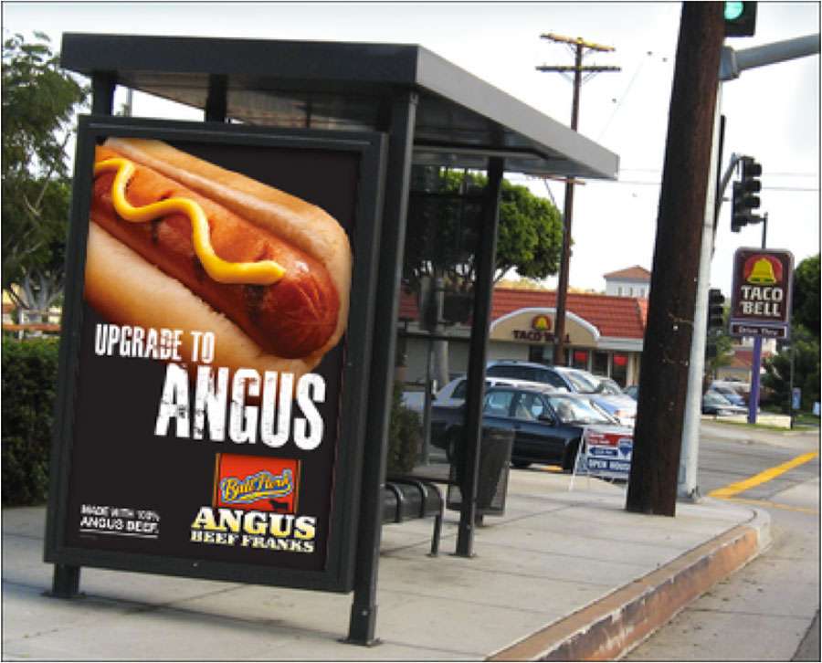 Ball Park Angus Bus Stop