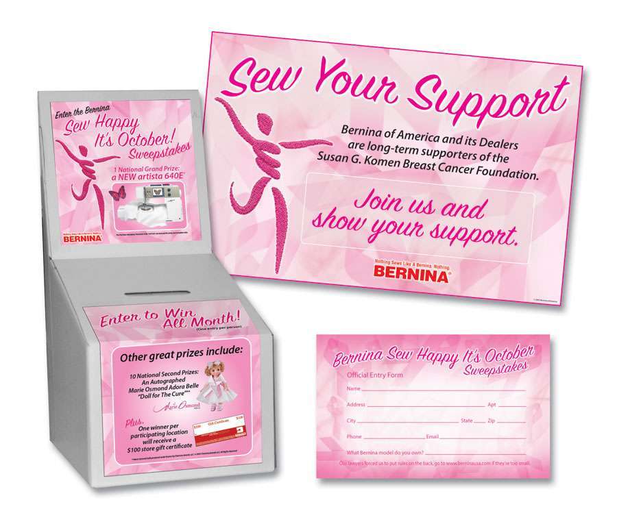BERNINA USA Sew Your Support Promotion