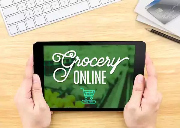 Grocery-online-tablet