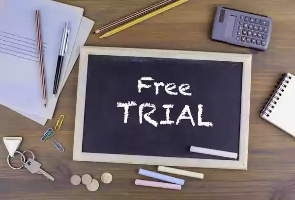 Free trial.